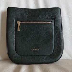 Kate Spade Dark Green Leather Shoulder Bag